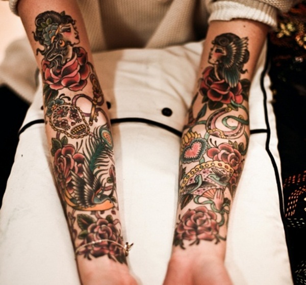 Choose The Right Half Sleeve Tattoo For You