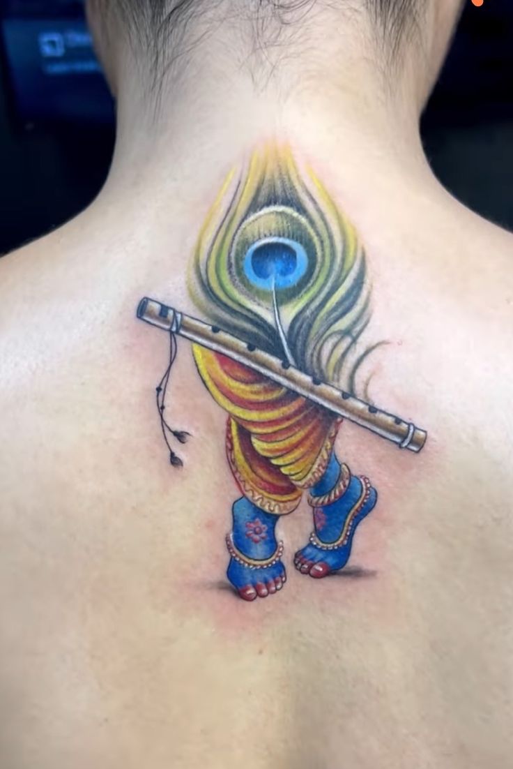 Krishna Tattoos: Expressing Faith through Body Art