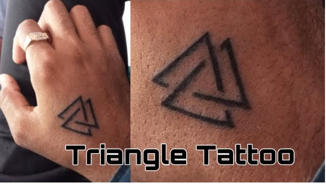 Popular Triangle Tattoo Design & Ideas 2023