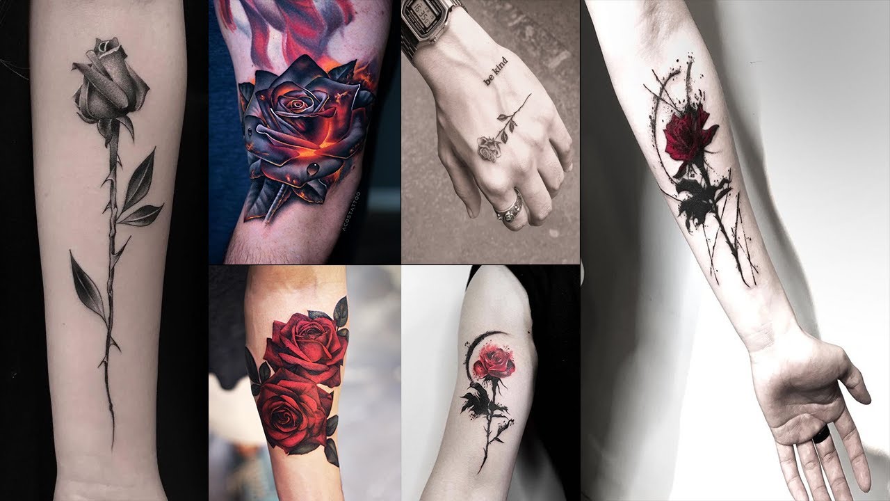 Cool Rose Hand Tattoo Ideas 2024