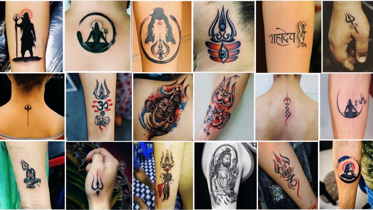Shiva Tattoo Small : Sacred Symbols of Spiritual Expression