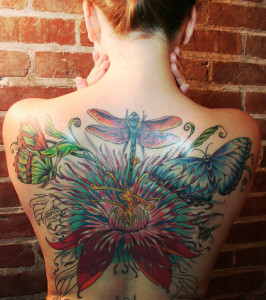 Colorful Butterfly Tattoo Designs