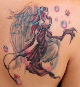 Fairy Butterfly Tattoos