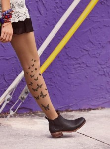 Leg Butterfly Tattoos for Women