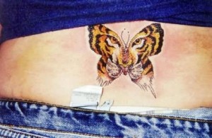 Tiger-Butterfly-Design
