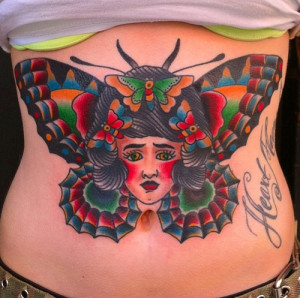 Traditional-Butterfly-Tattoo