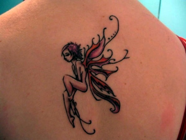 Adorable Fairy Tattoo Designs 26