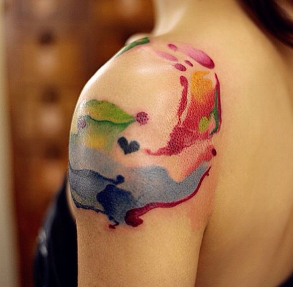 Colorful Tattoo Designs 20