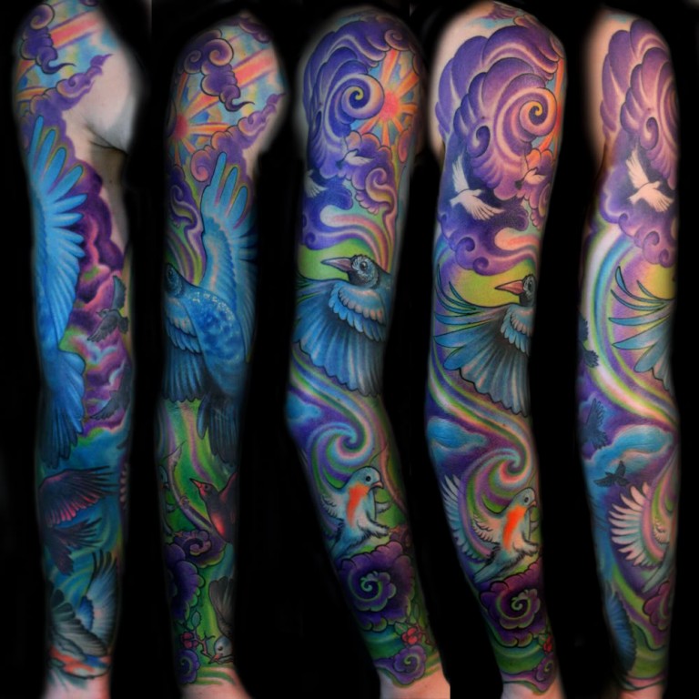Colorful Tattoo Designs 21