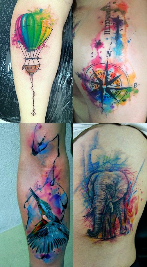 Colorful Tattoo Designs 31