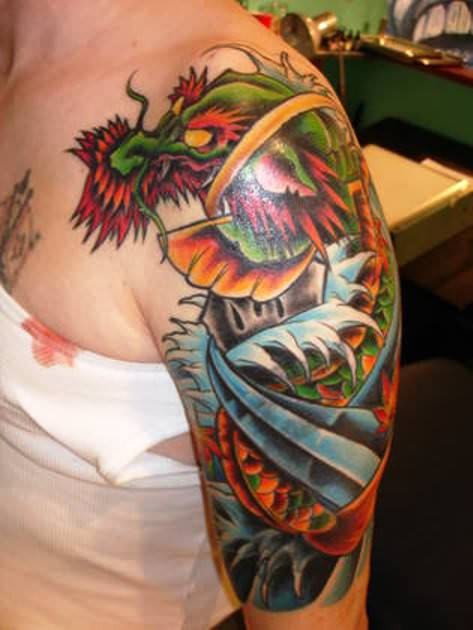 Colorful Tattoo Designs 33