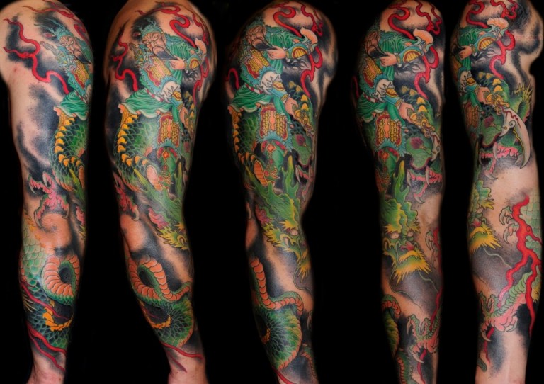 Colorful Tattoo Designs 49