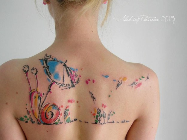 Colorful Tattoo Designs 6