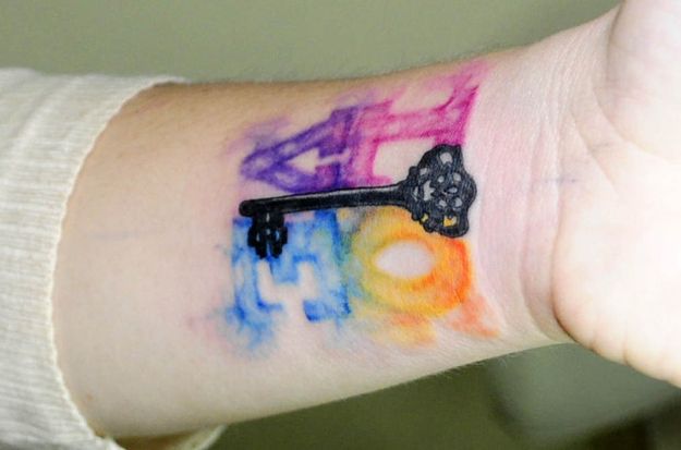 Colorful Tattoo Designs 8
