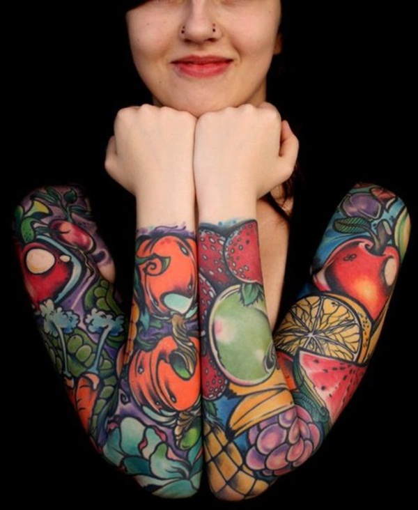 Half Sleeve Tattoo Designs 48