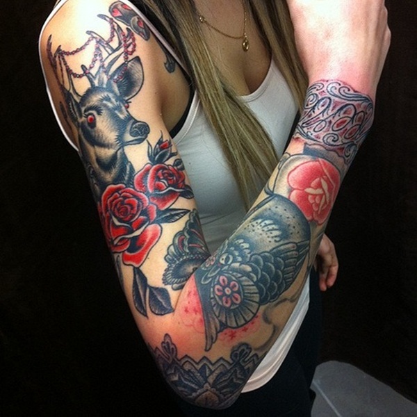 Half Sleeve Tattoo Designs 51