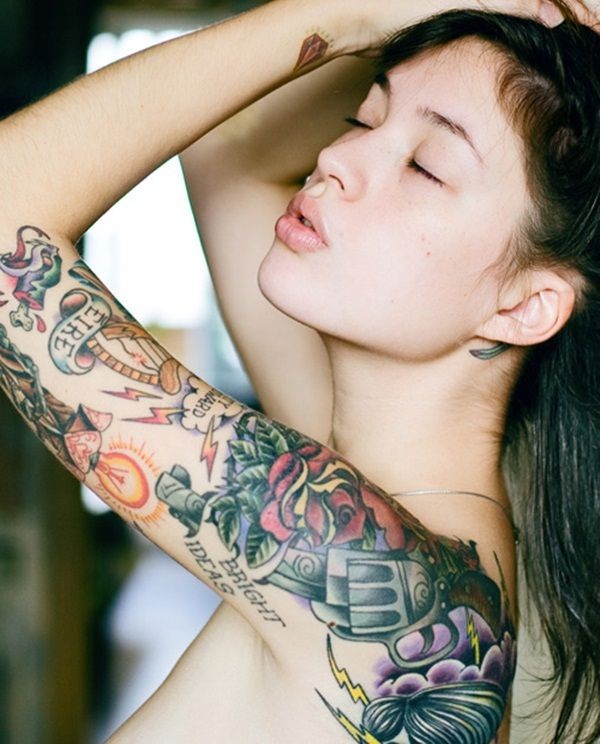 Innovative tattoos for girl 26