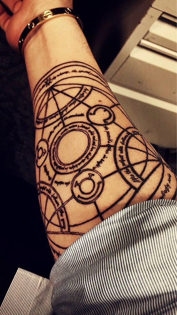 Insanely Gorgeous Circle Tattoo Designs 35