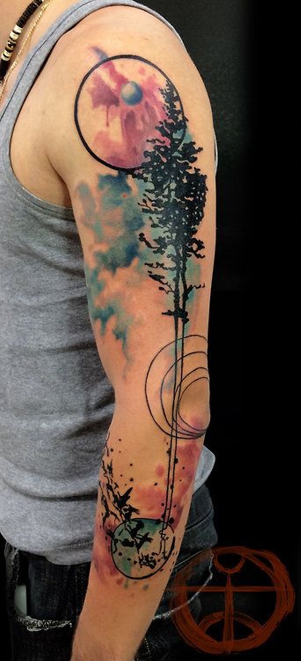 Insanely Gorgeous Circle Tattoo Designs 38