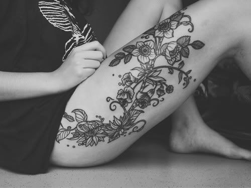 Insanely Hot Leg Sleeve Tattoos 21