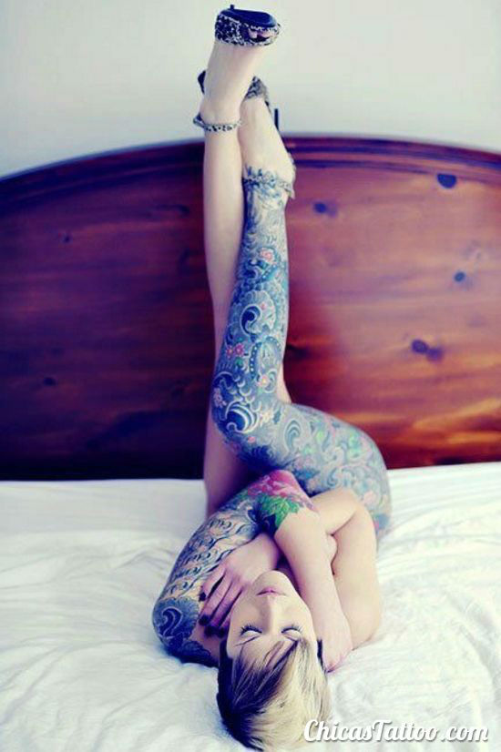 Insanely Hot Leg Sleeve Tattoos 5