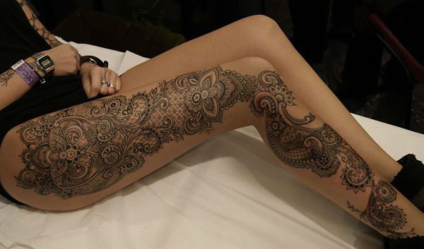 Insanely Hot Leg Sleeve Tattoos 6