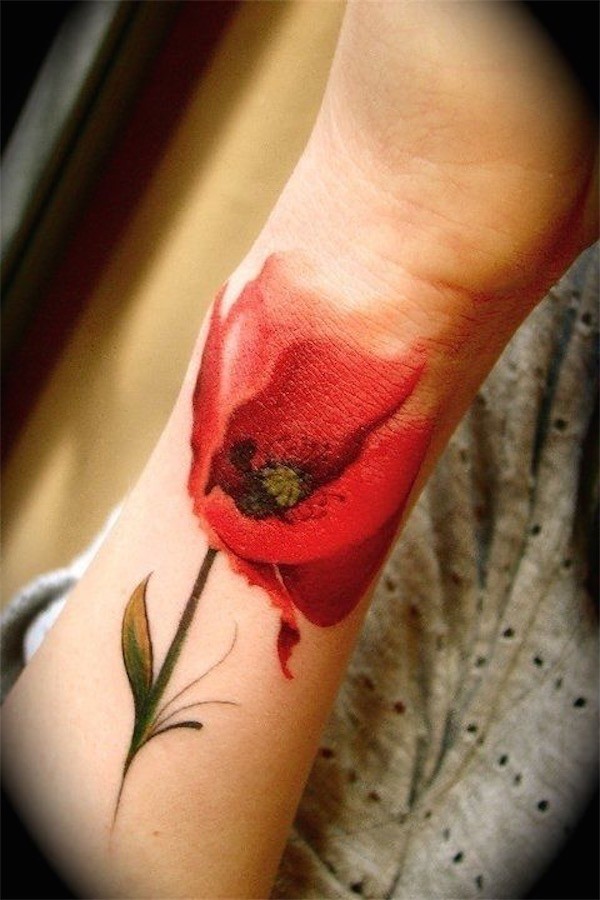 Lovely Flower Tattoo Ideas 10