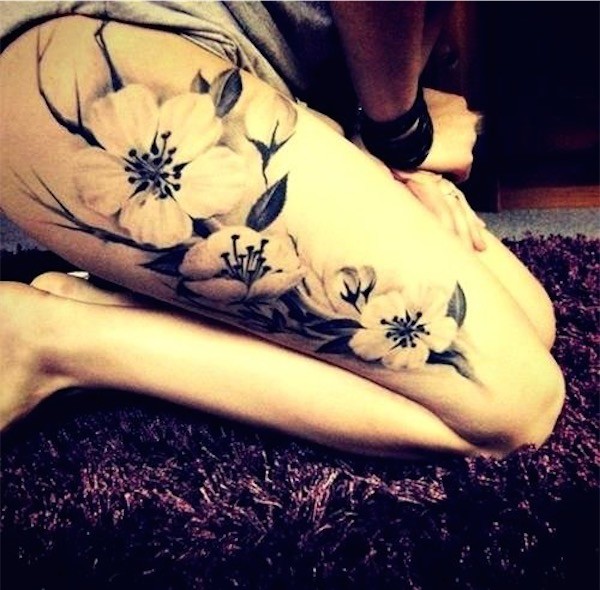 Lovely Flower Tattoo Ideas 2