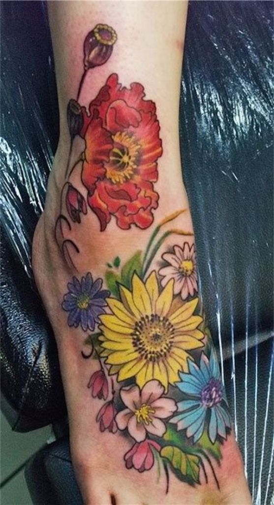 Lovely Flower Tattoo Ideas 35
