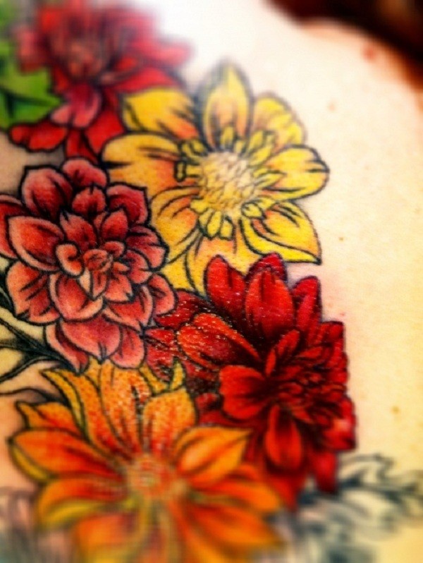 Lovely Flower Tattoo Ideas 48