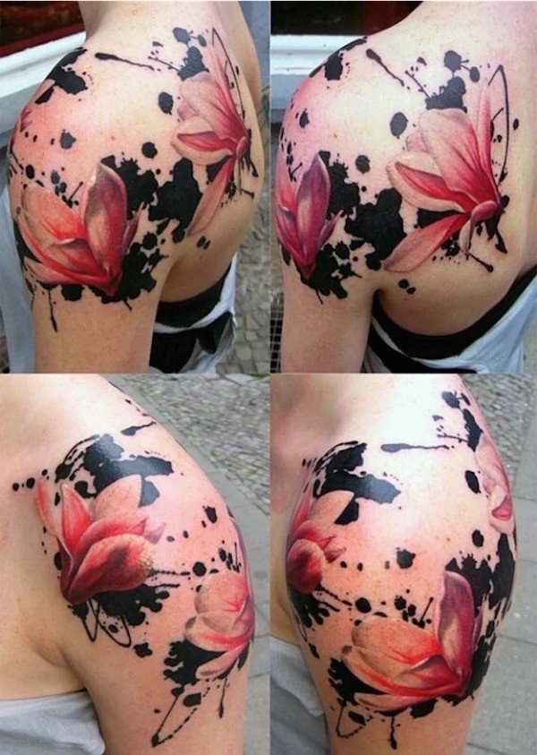 Lovely Flower Tattoo Ideas 51