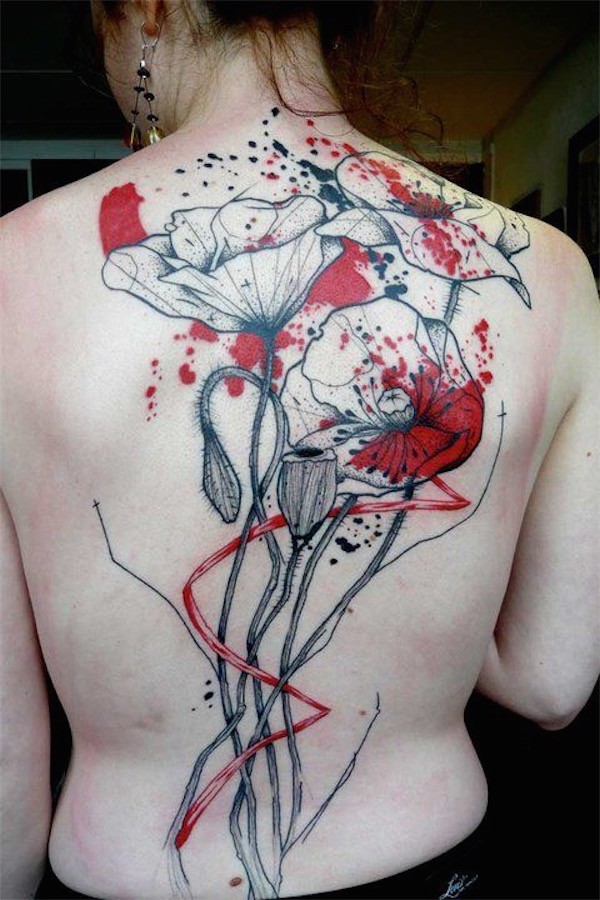 Lovely Flower Tattoo Ideas 52