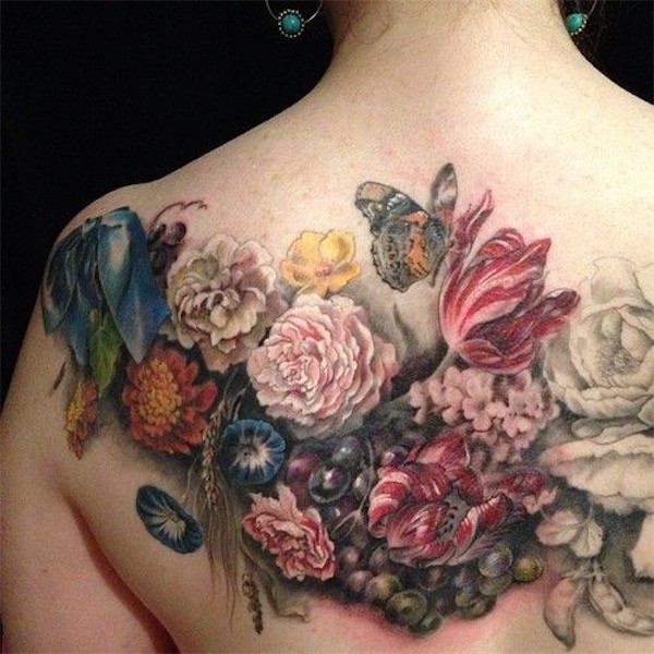 Lovely Flower Tattoo Ideas 59