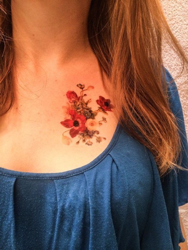 Lovely Flower Tattoo Ideas 72