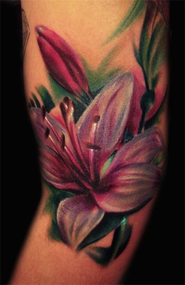 Lovely Flower Tattoo Ideas 75