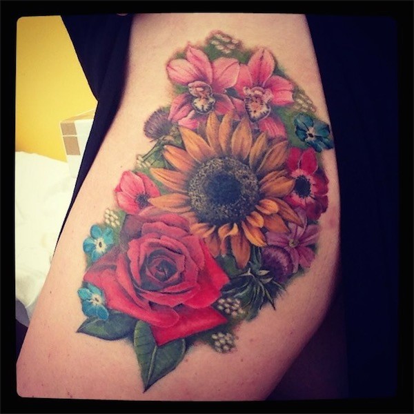 Lovely Flower Tattoo Ideas 76