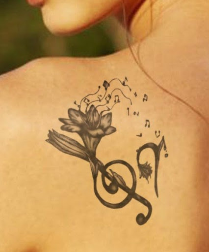 Music Tattoo Designs and Ideas 15