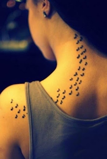 Music Tattoo Designs and Ideas 16