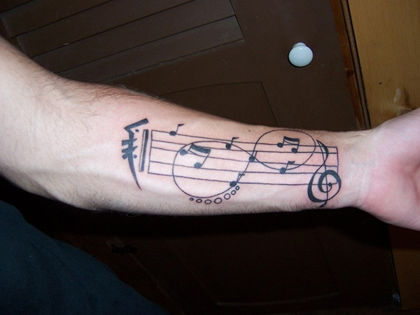Music Tattoo Designs and Ideas 28