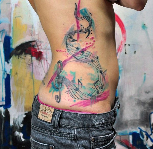 Music Tattoo Designs and Ideas 30