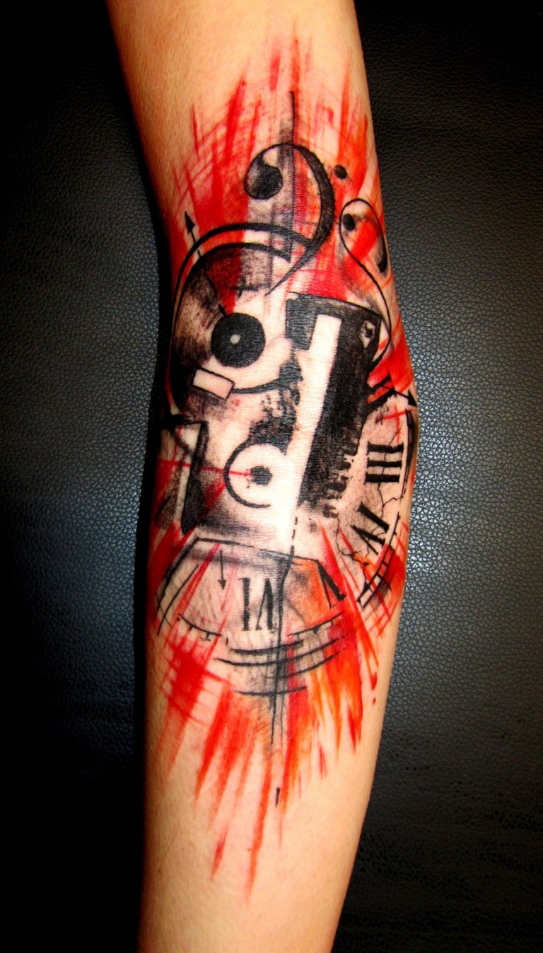 Music Tattoo Designs and Ideas 36