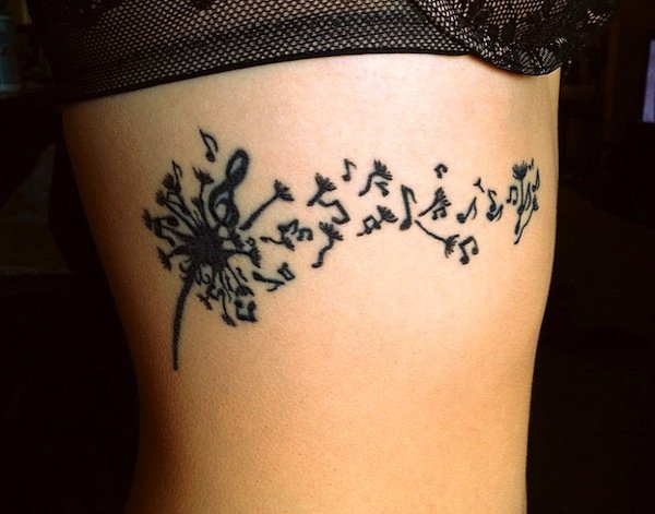 Music Tattoo Designs and Ideas 37
