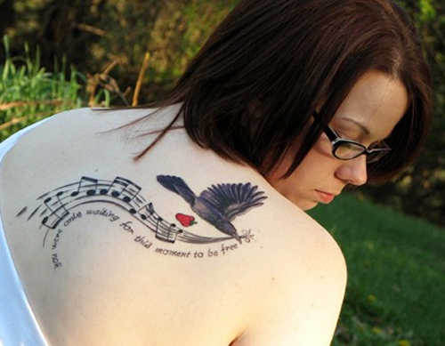 Music Tattoo Designs and Ideas 45