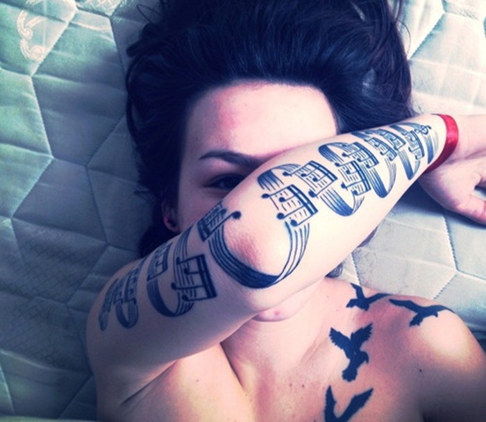 Music Tattoo Designs and Ideas 49