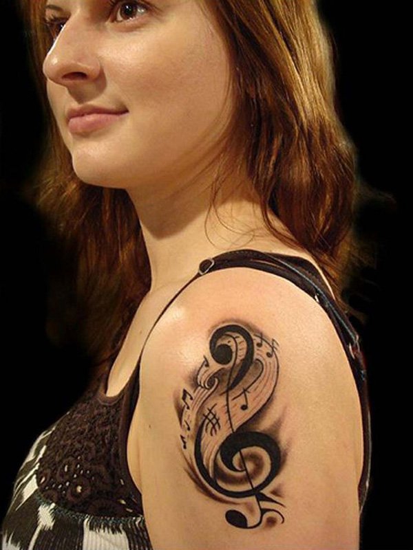 Music Tattoo Designs and Ideas 5