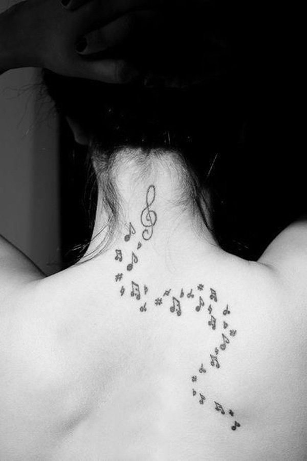 Music Tattoo Designs and Ideas 7