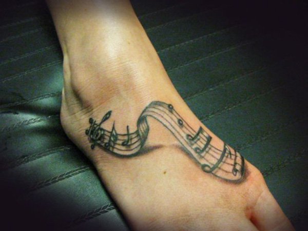 Music Tattoo Designs and Ideas 8