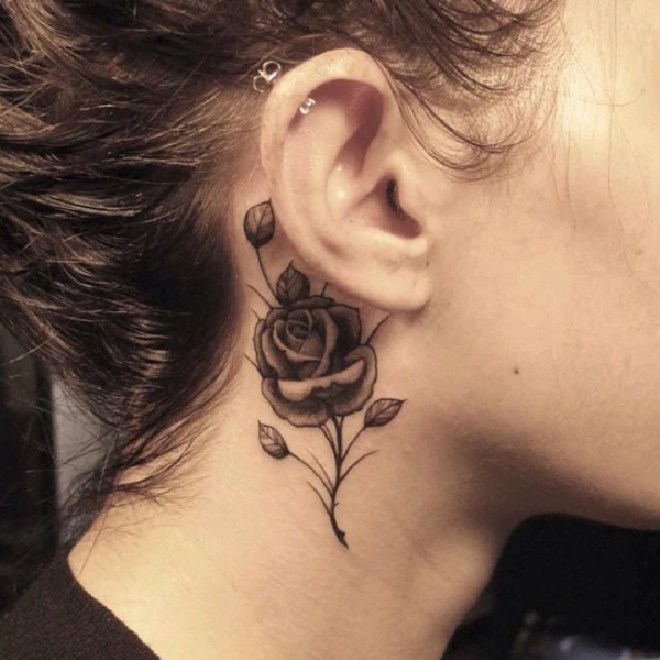 Neck Tattoo Designs For Male And Female 21