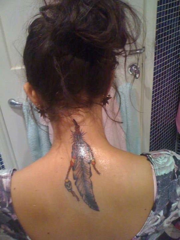 Neck Tattoo Designs For Male And Female 25