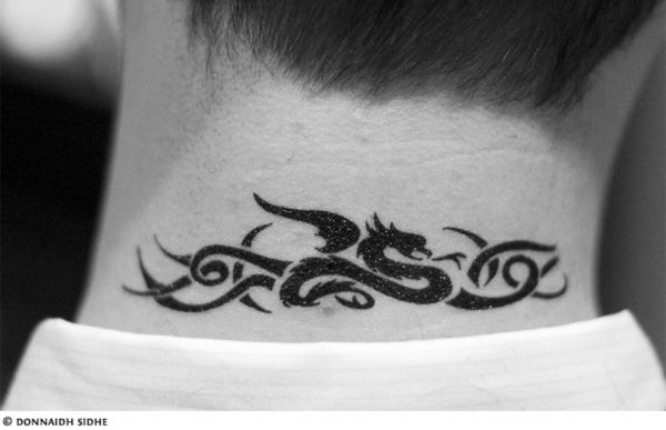 Neck Tattoo Designs For Male And Female 37